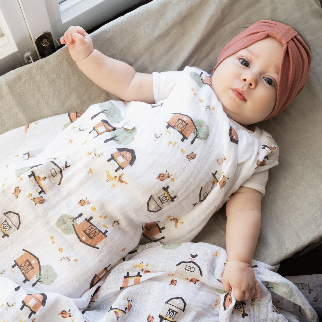sac nuit perlimpinpin ferme 0.7 tog Mlle et Coco bébé