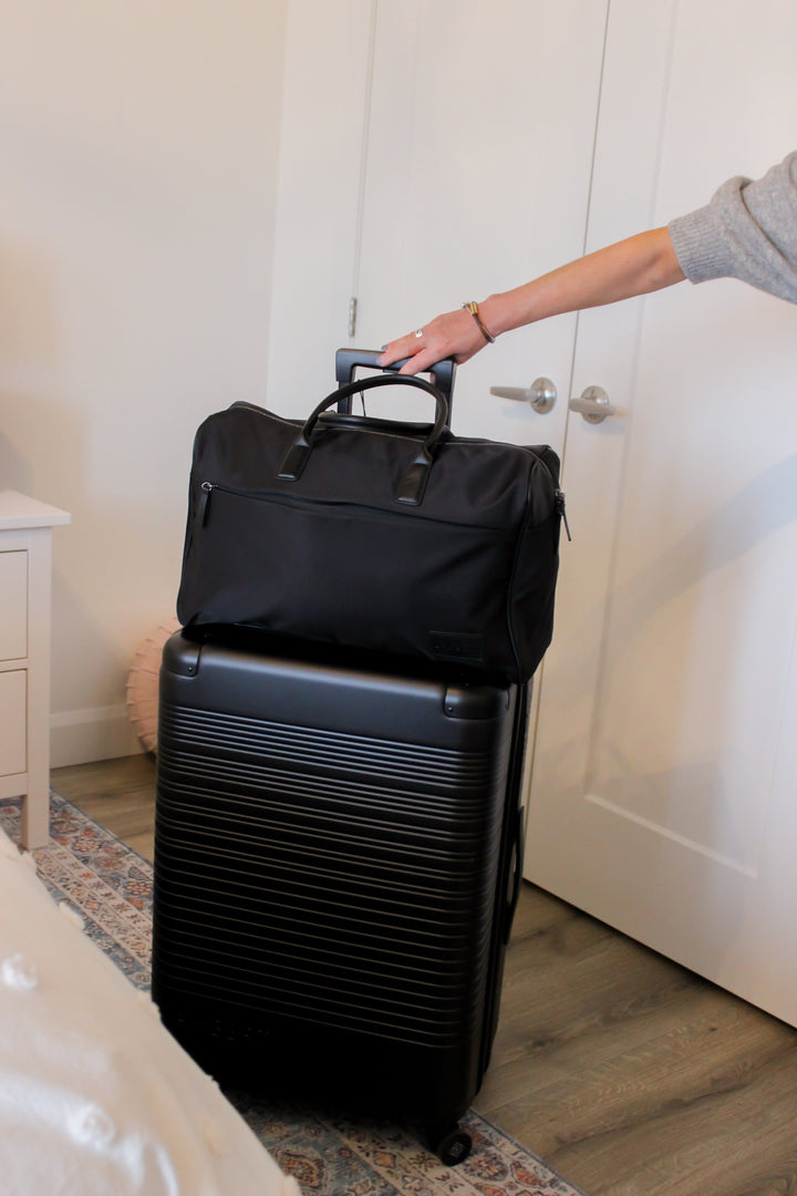 valise lambert noir Milan compagnie québécoise Mlle et Coco
