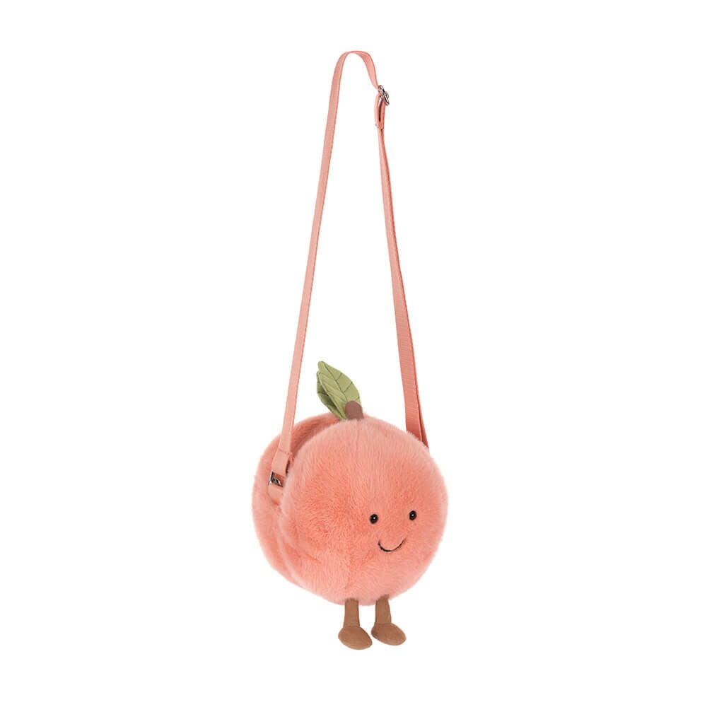 Sac en bandouillère peluche pêche Jellycat Mlle et Coco