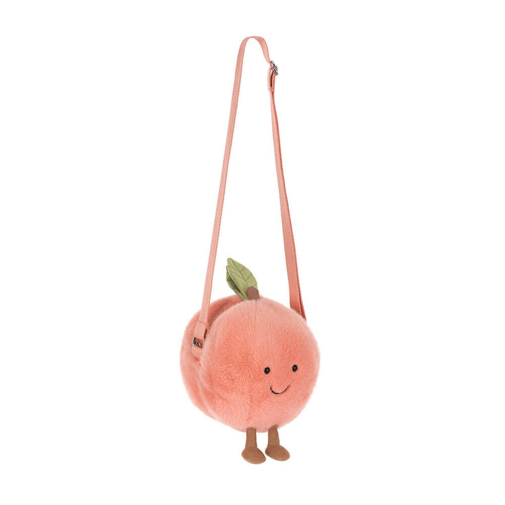 Sac en bandouillère peluche pêche Jellycat Mlle et Coco