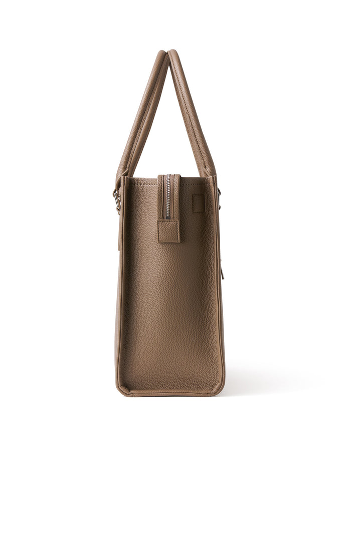 Sac fourre-tout 2 en 1 Valentina taupe Lambert Mlle et Coco