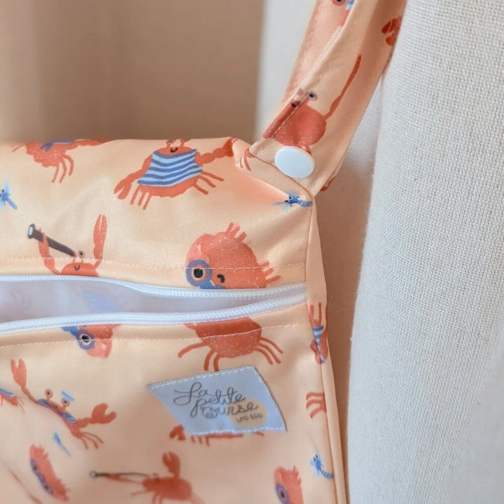 Sac de transport imperméable Matelot La petite ourse Mlle et Coco