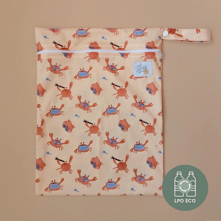Sac de transport imperméable Matelot La petite ourse Mlle et Coco