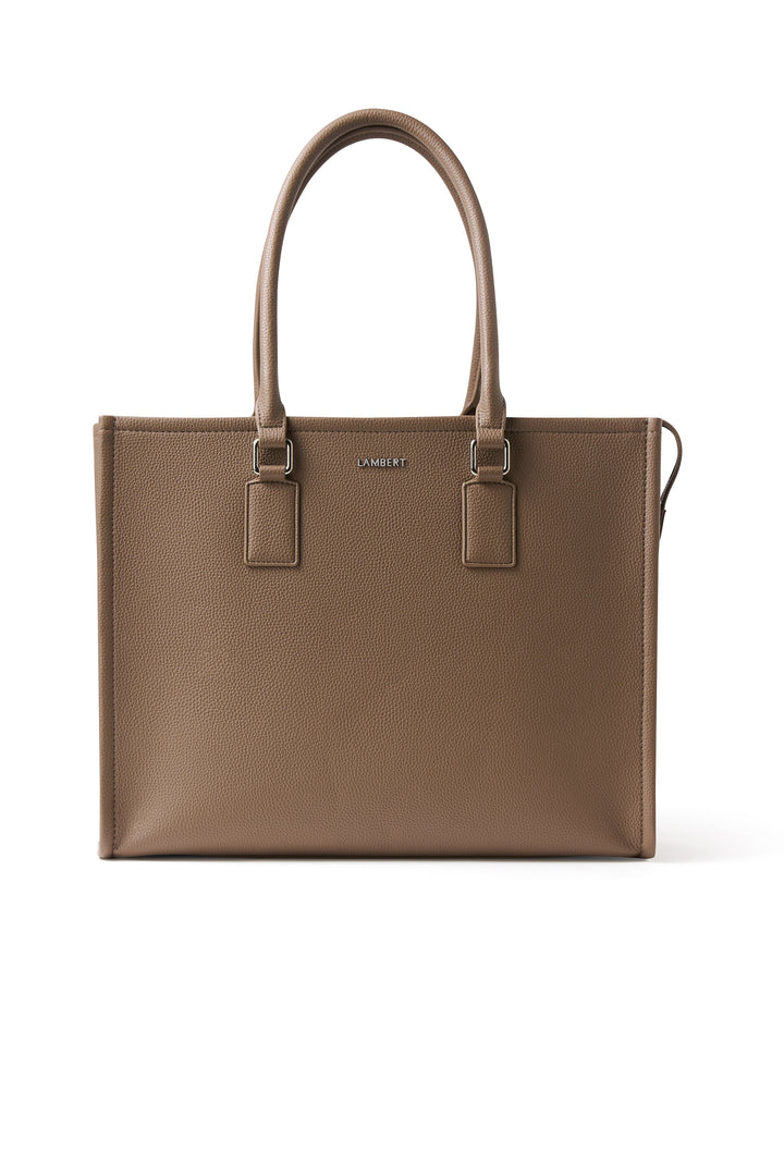 Sac fourre-tout 2 en 1 Valentina taupe Lambert Mlle et Coco