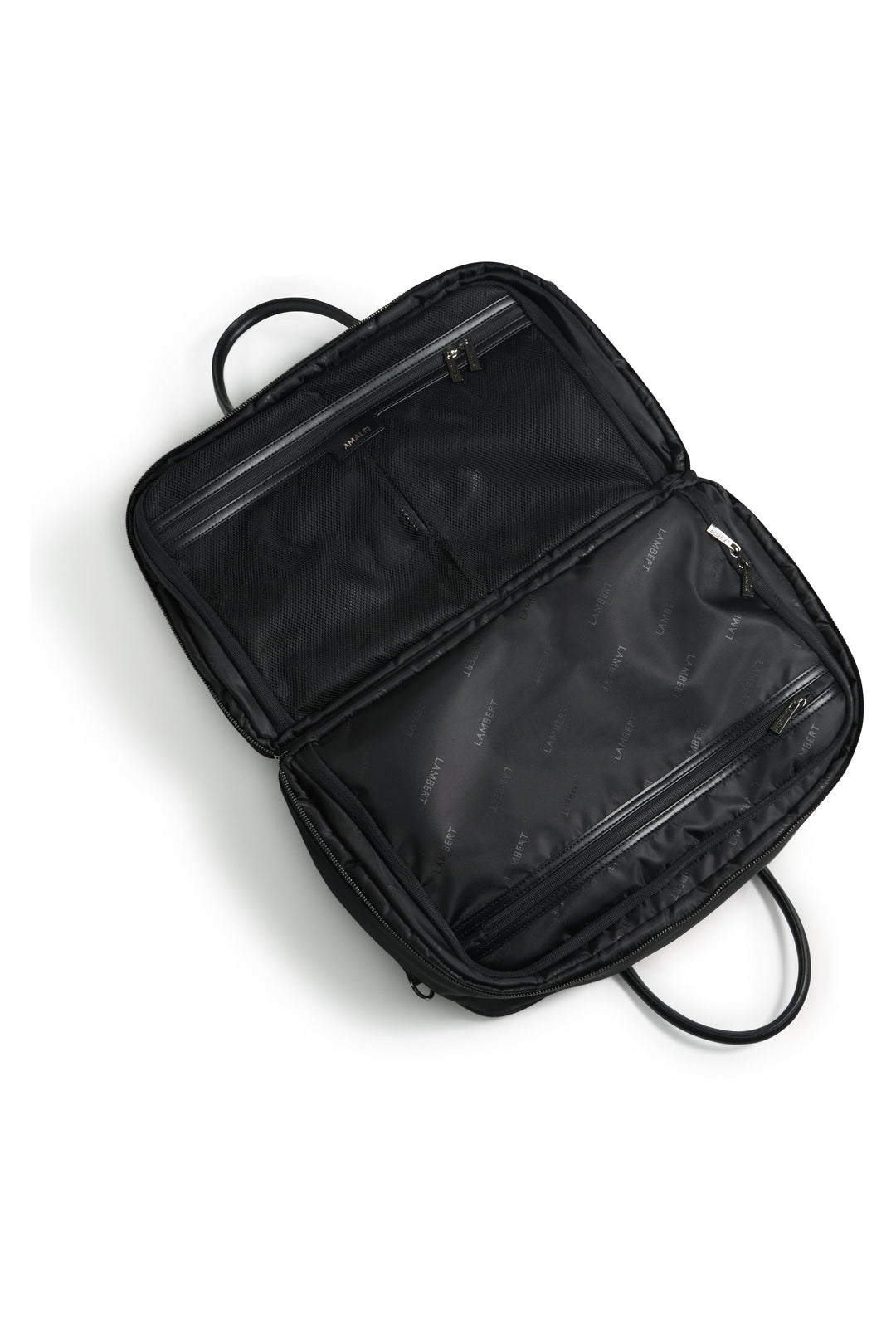 sac voyage nylon Amalfi Lambert Mlle et Coco noir