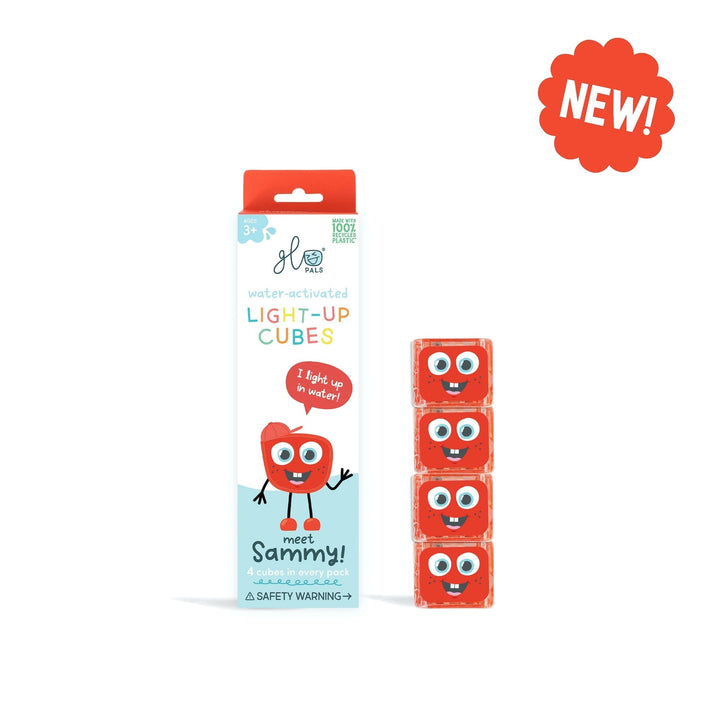 glo pals rouge sammy accessoire lumineux bain enfant