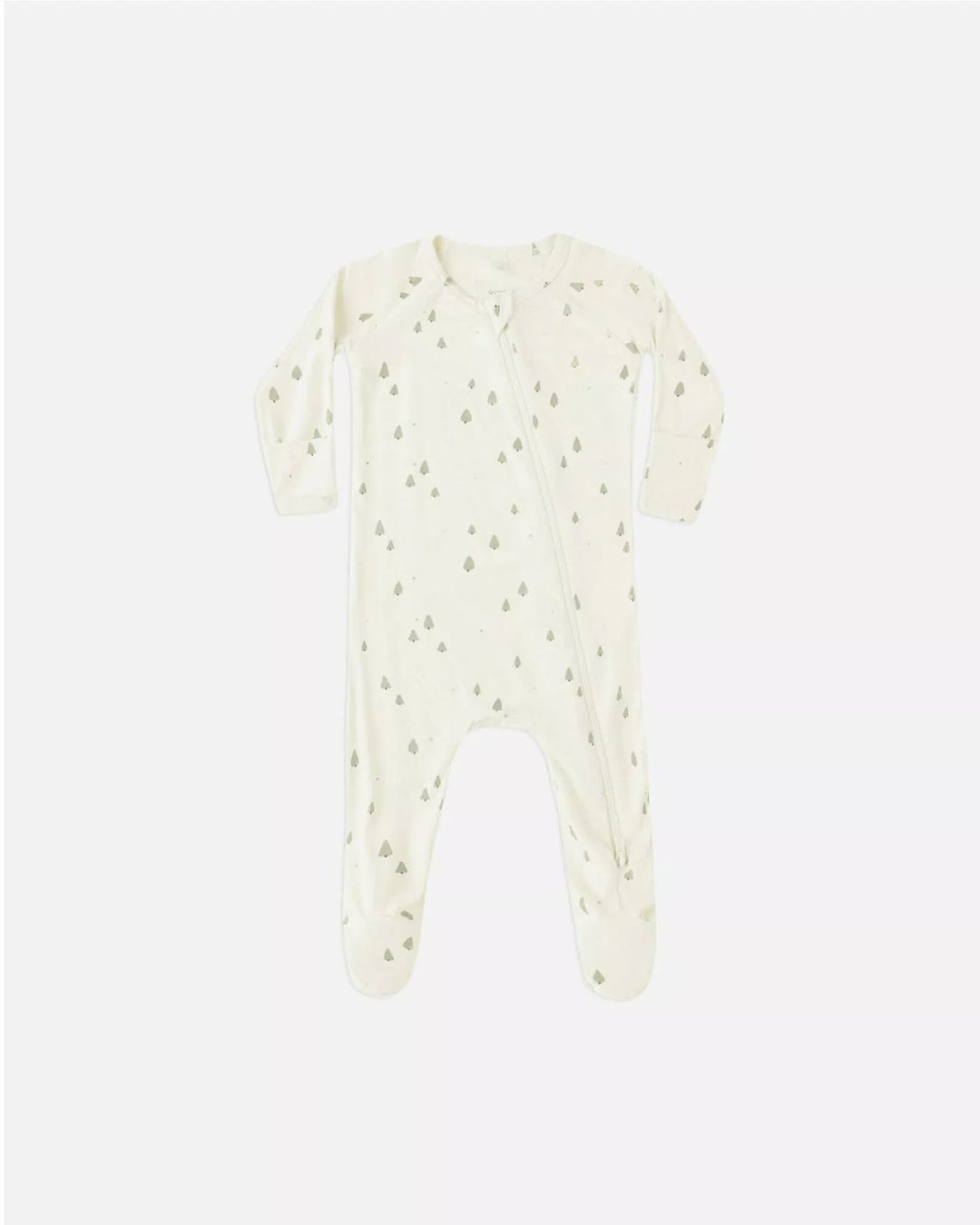 Pyjama Crème et sapin Quincy Mae Mlle et Coco