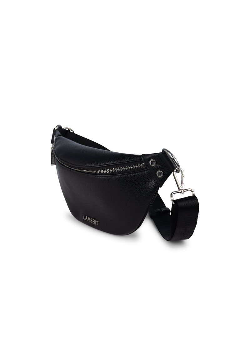sac Lambert cuir vegan Sarah noir compagnie québécoise