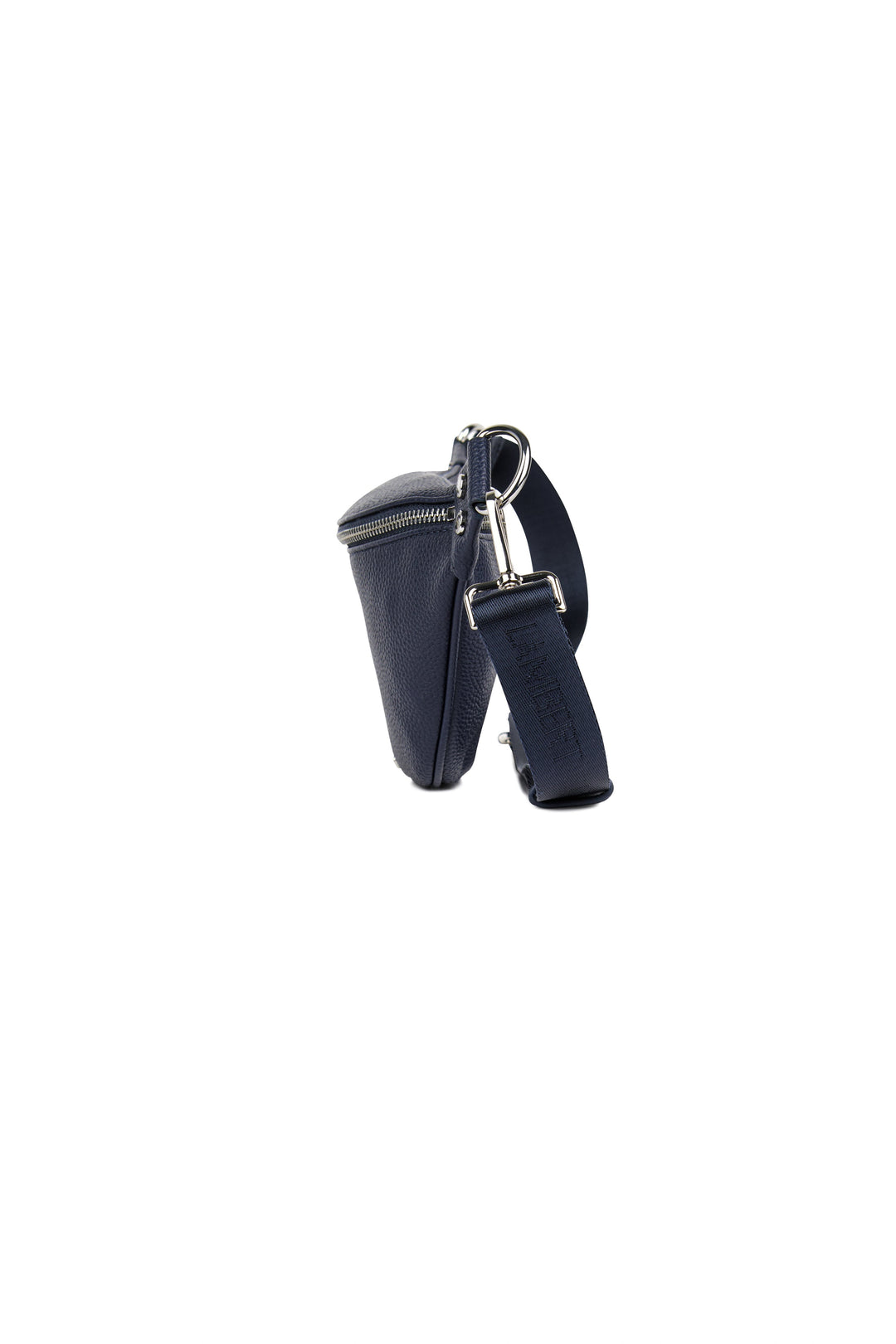 sac banane sarah cuir vegan marine Mlle et Coco