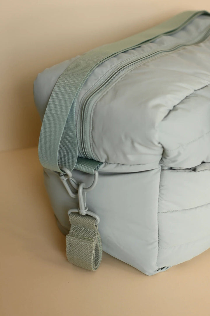 Sac à couches vert sage Minika Mlle et Coco