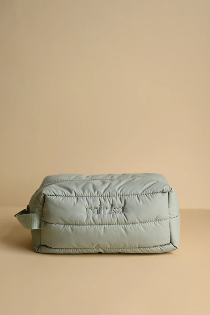 Pochette de rangement vert sage Minika Mlle et Coco