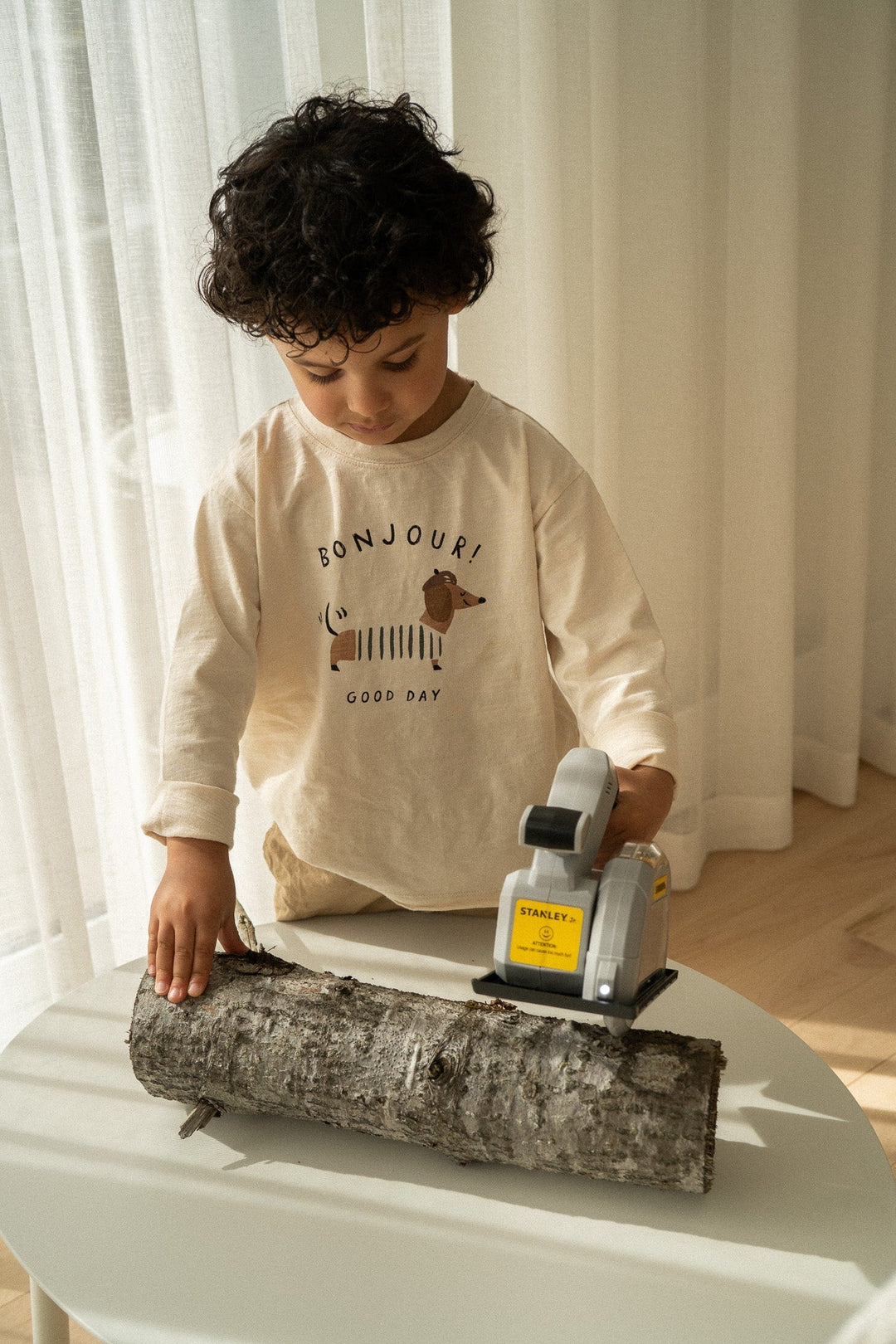 jeu jouet imitation scie circulaire Stanley Jr Mlle et Coco