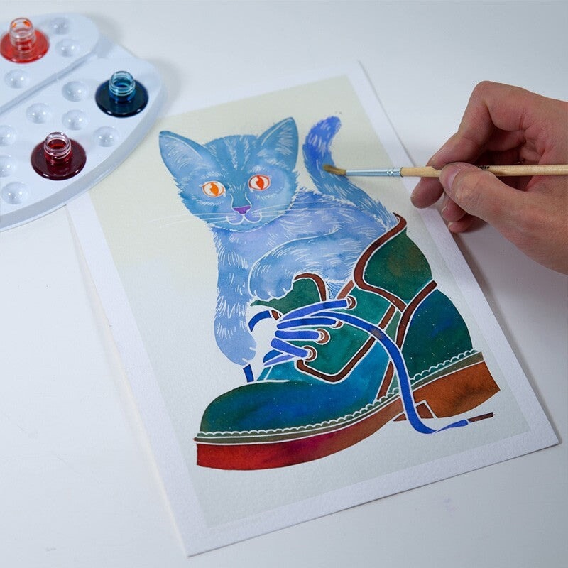 Bricolage - Aquarellum junior chatons - Sentosphère Sentosphère 