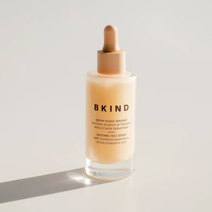 Sérum visage apaisant avec Arnica et acide hyaluronique Bkind Mlle et Coco