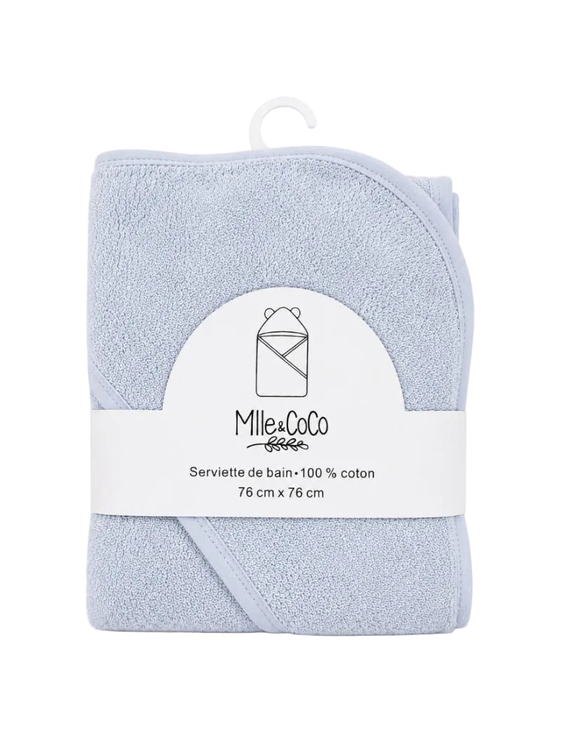 Serviette de bain à capuchon avec oreilles d&