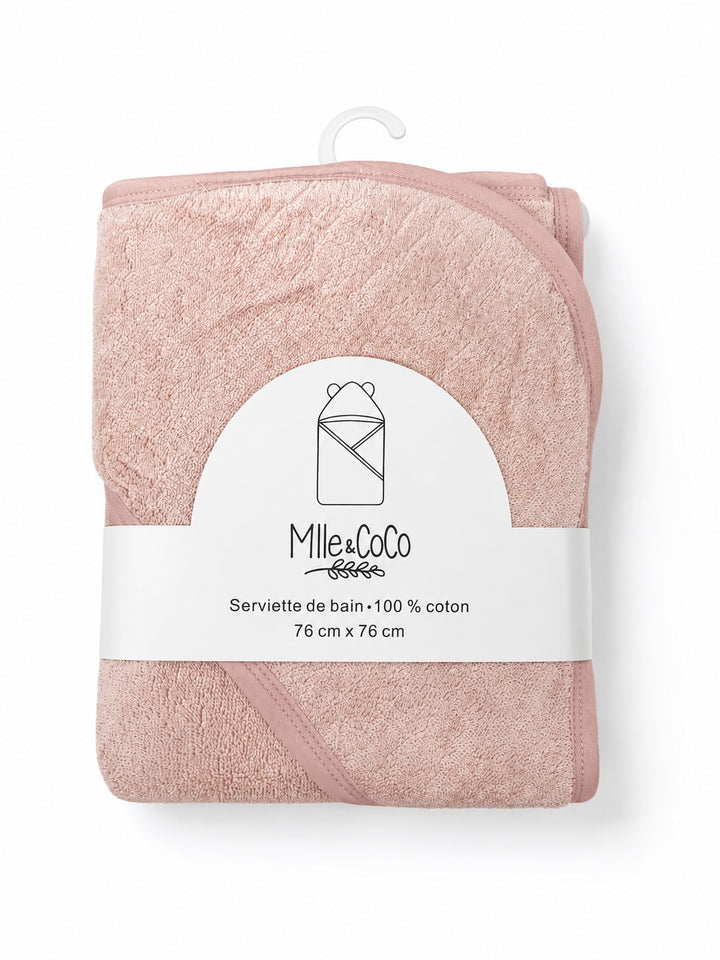 Serviette de bain à capuchon avec oreilles d&