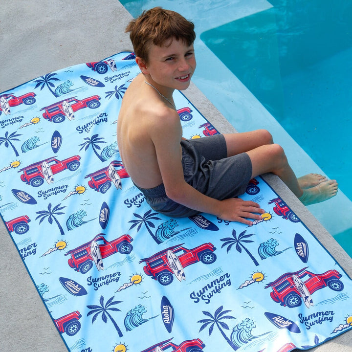 serviette microfibre planche soleil  k5 clothing Mlle et Coco