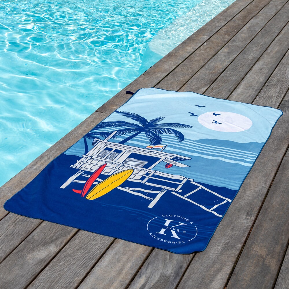 serviette microfibre planche soleil  k5 clothing Mlle et Coco