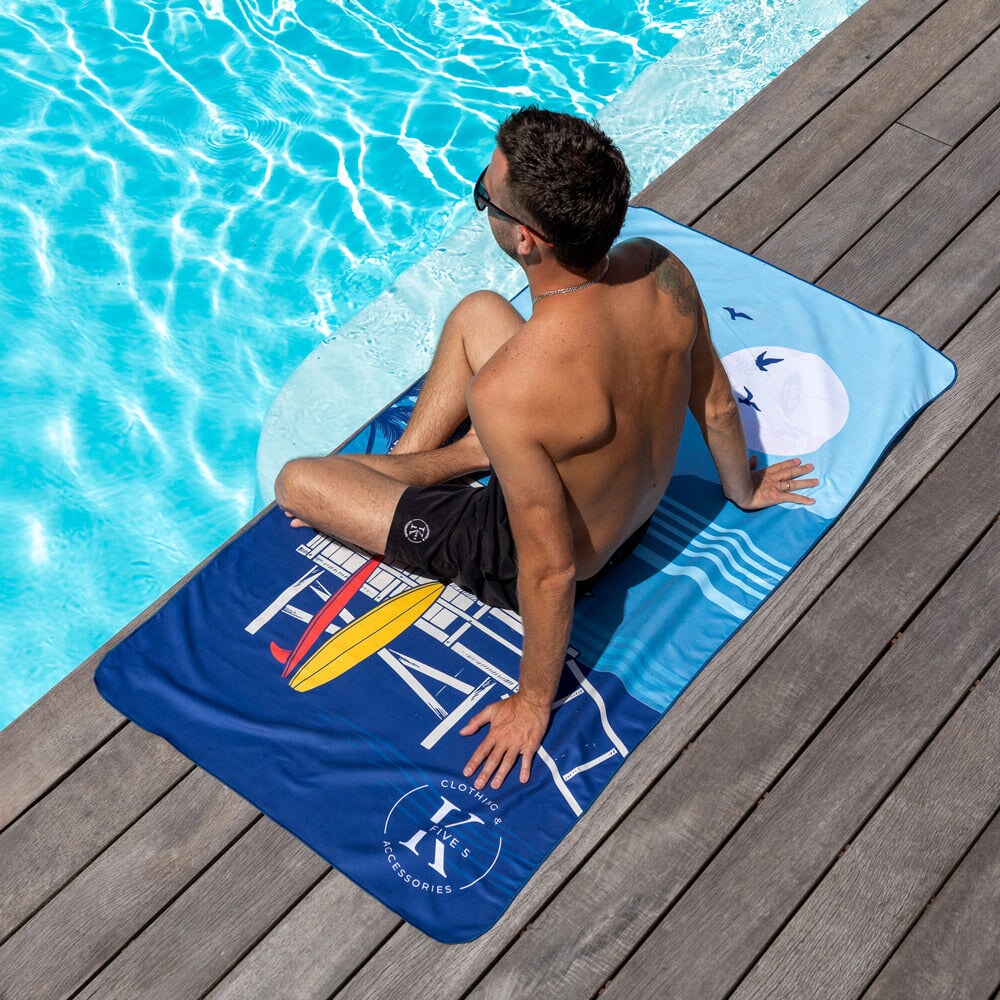 serviette microfibre planche soleil  k5 clothing Mlle et Coco