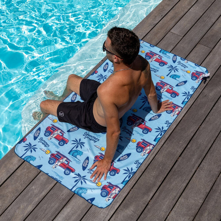serviette microfibre planche soleil  k5 clothing Mlle et Coco