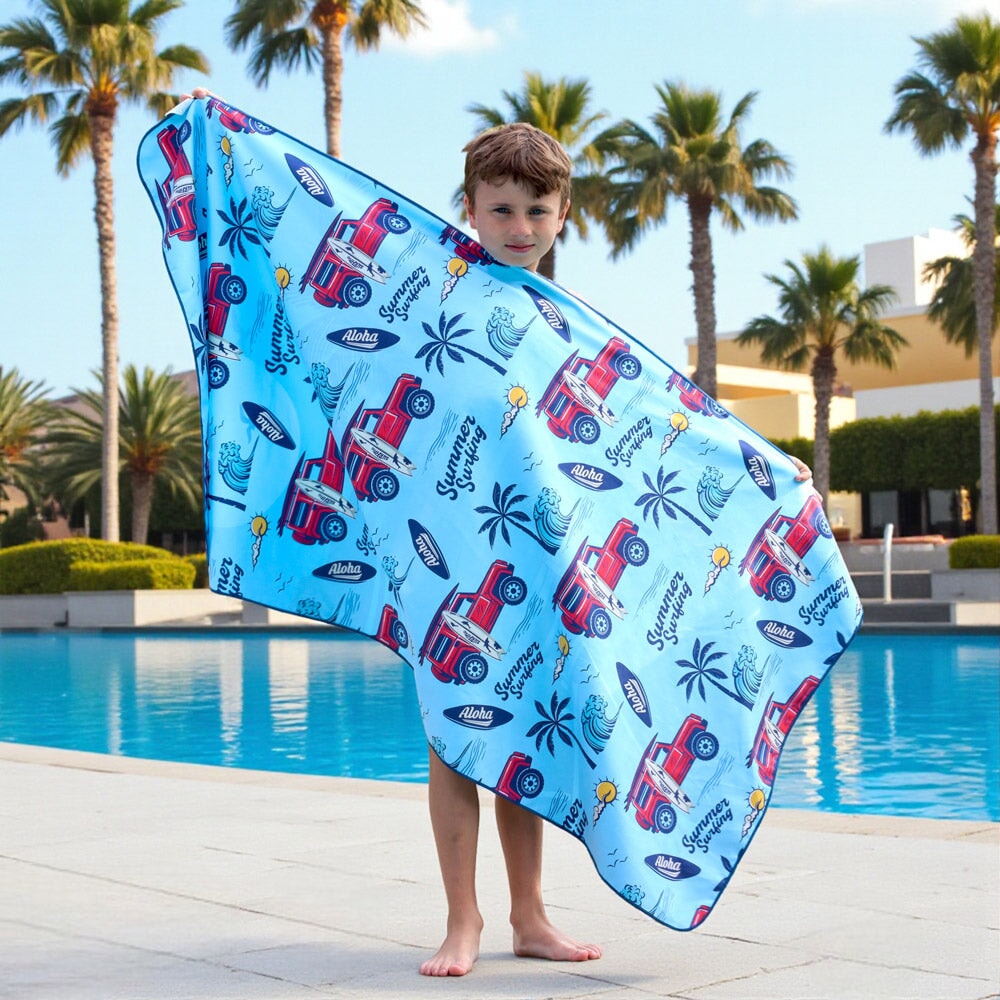 serviette microfibre planche soleil  k5 clothing Mlle et Coco