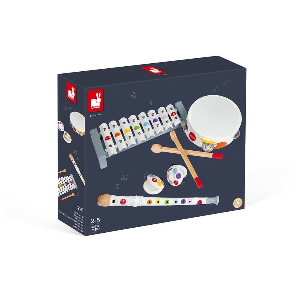 set musical confretti janod jouet enfant Mlle et Coco