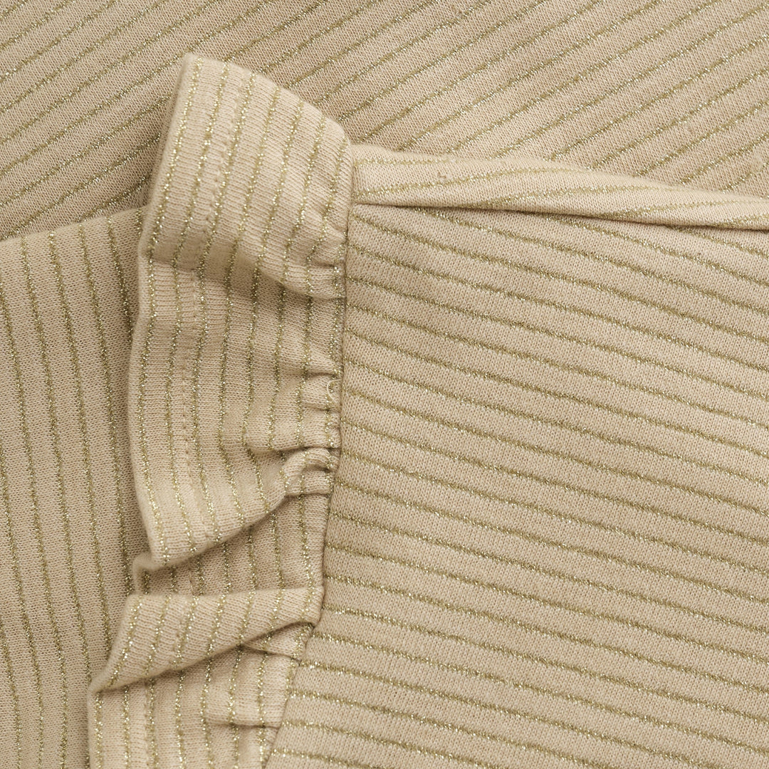 Chandail Rayé beige et doré Daily Seven Mlle et Coco