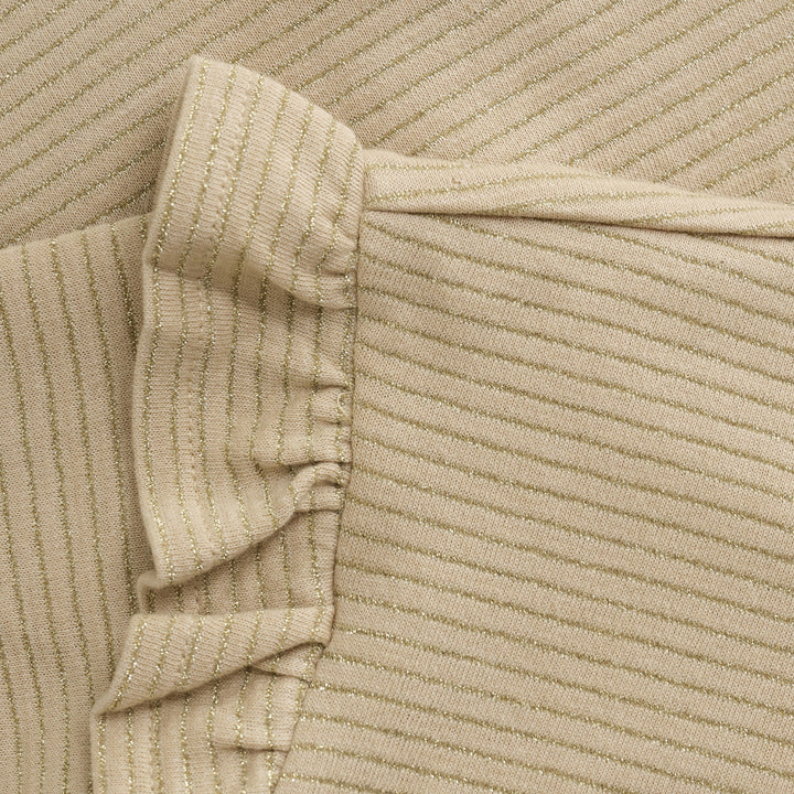 Chandail Rayé beige et doré Daily Seven Mlle et Coco