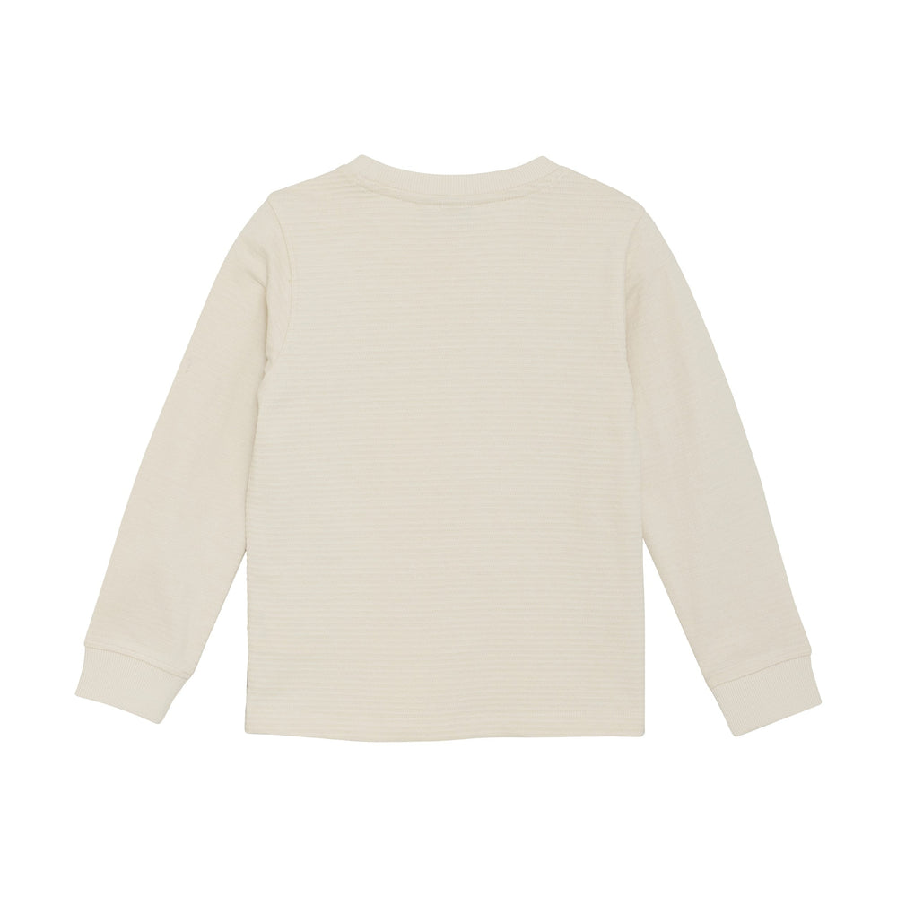 chandail manches longues beige Daily Seven côteler Mlle et Coco
