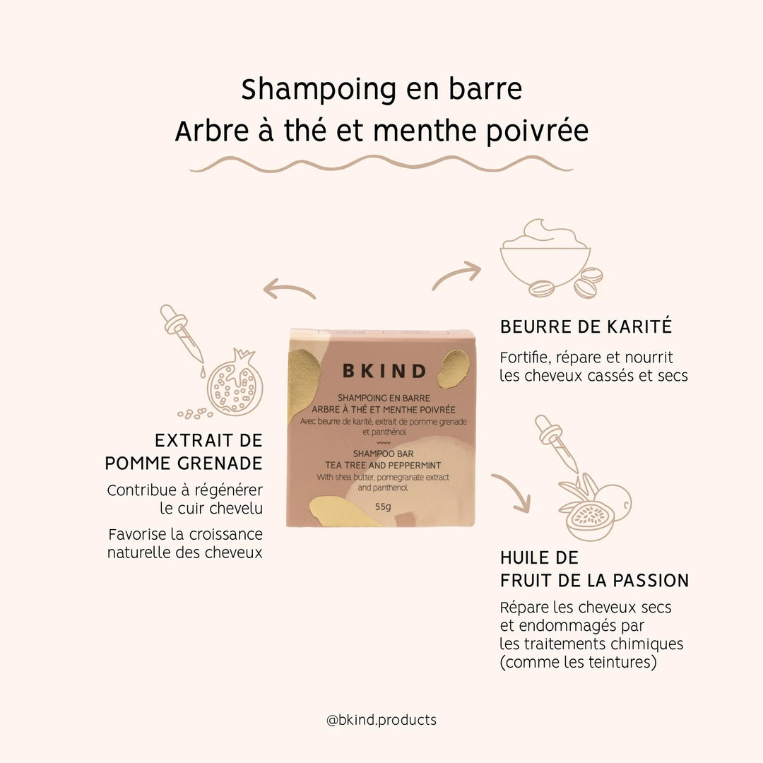 Shampoo Bar - Color-treated and Gray Hair - Bkind