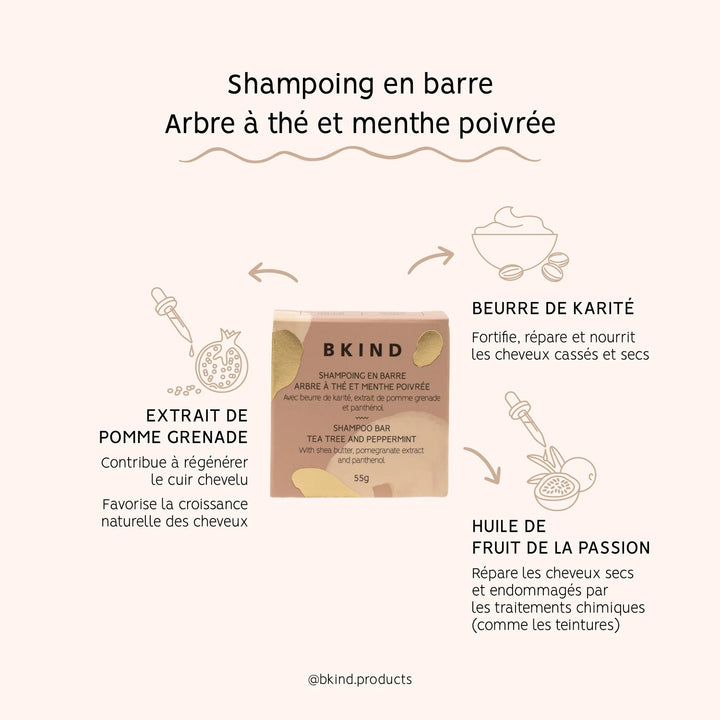 Shampoo Bar - Color-treated and Gray Hair - Bkind