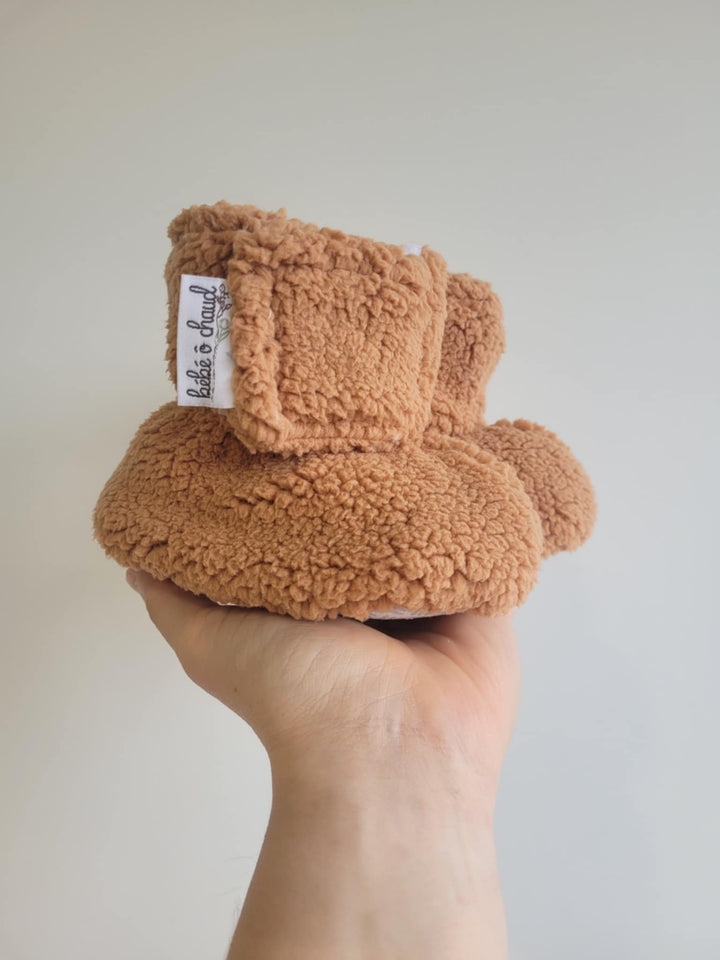 pantoufles bébé ô chaud accessoire Mlle et Coco