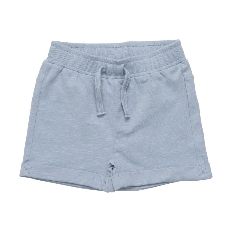 short bleu ciel taille élastique vêtement En-fant