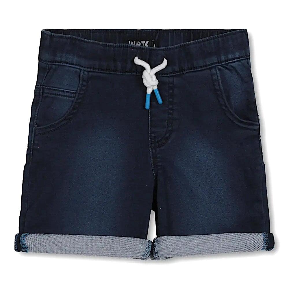 short denim foncé Warwick enfant taille élastique Mlle et Coco