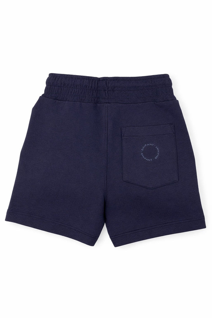 Short en coton marine En Fant Mlle et Coco
