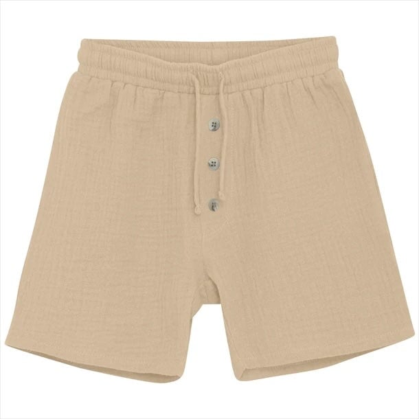 Short en mousseline beige crème irlandaise Huttelihut Mlle et Coco
