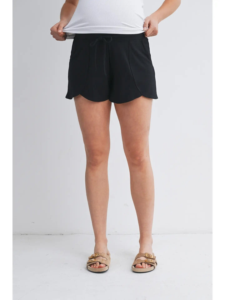 short détente noir maternité hello miz Mlle et Coco