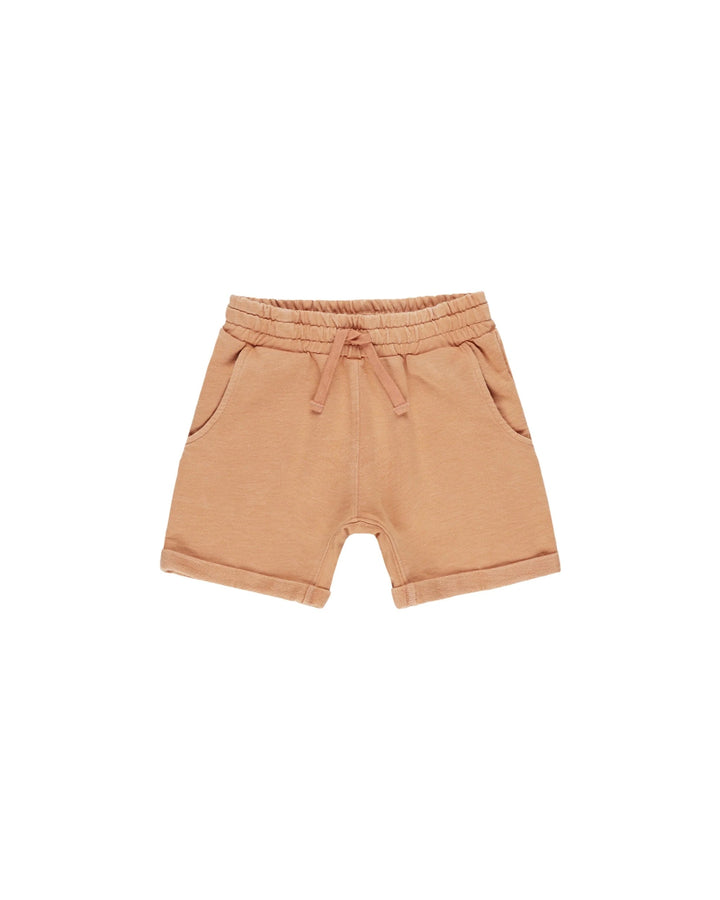 short taille élastique orange brulé Rylee + Cru Mlle Coco