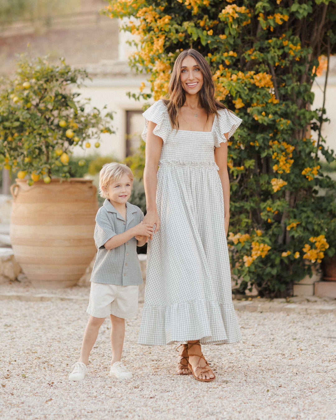 Short en coton Dawson stone (beige) Rylee + Cru Mlle et Coco