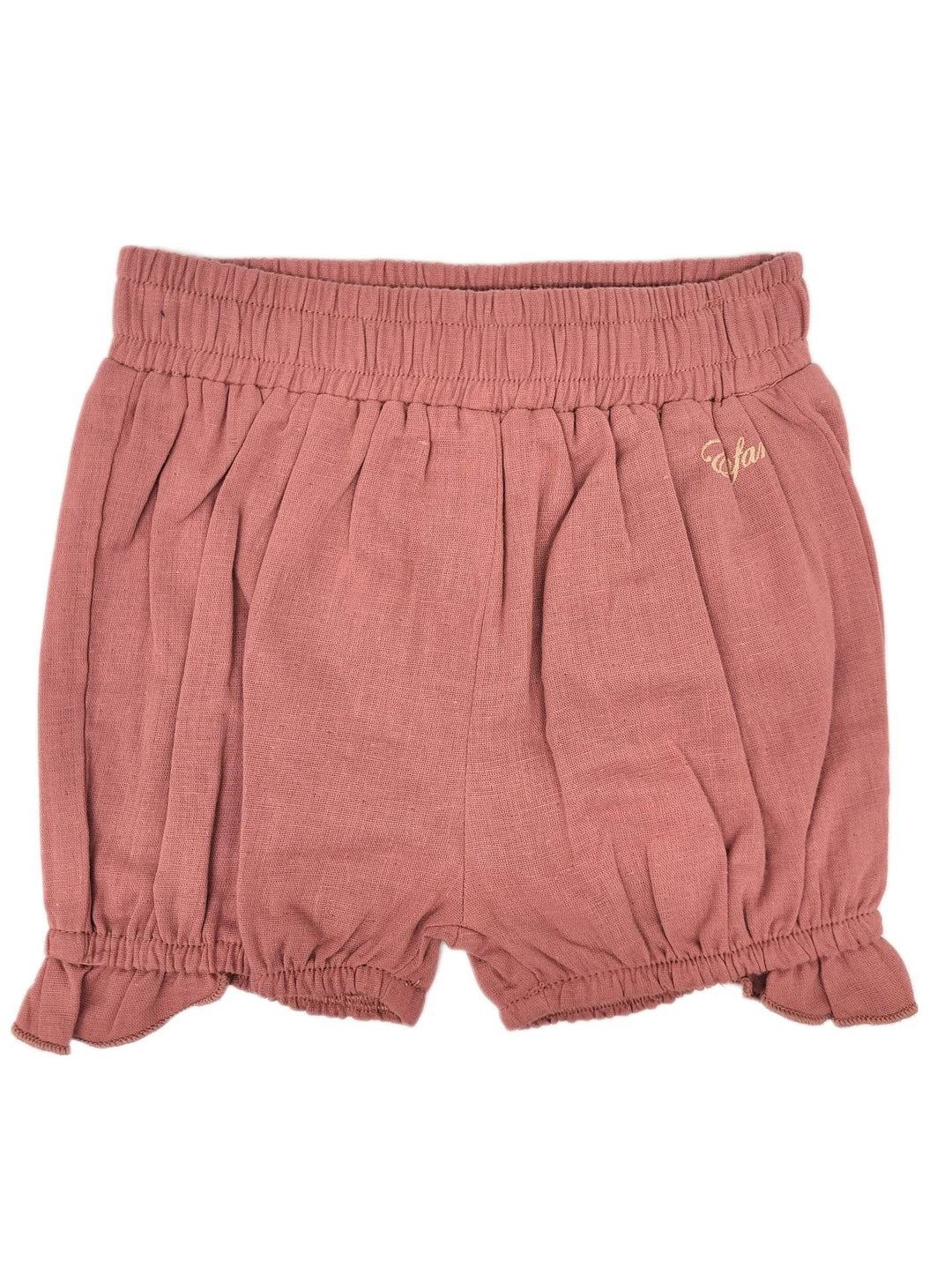 Short taille élastique - Vieux rose - En Fant Vêtements (échantillons) En Fant 