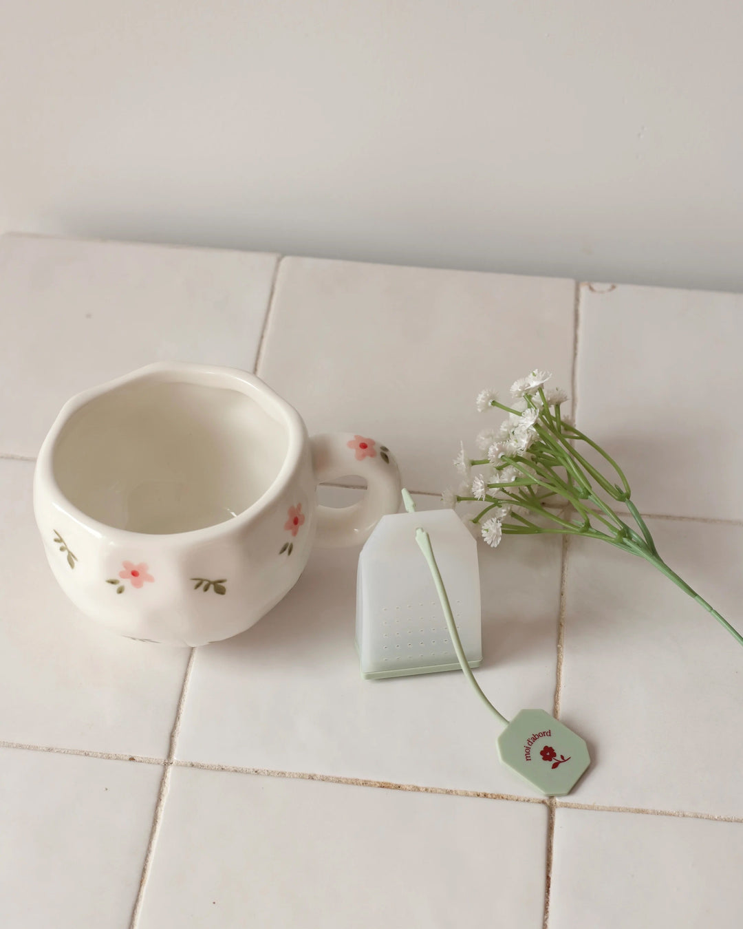 Infuseur à thé en silicone - Sauge - Moi d&
