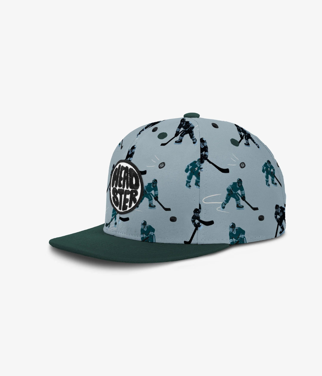 casquette slap shot bleu celeste Headster Mlle et Coco