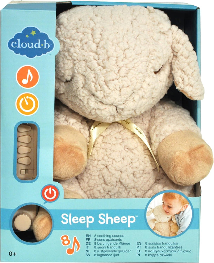 Peluche musicale Mouton pour favoriser le sommeil nuit après nuit de Cloud B
