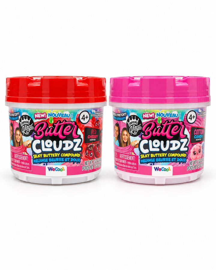 Slime butter cloudz odeur cerise et barbe à papa WeCool Mlle et Coco
