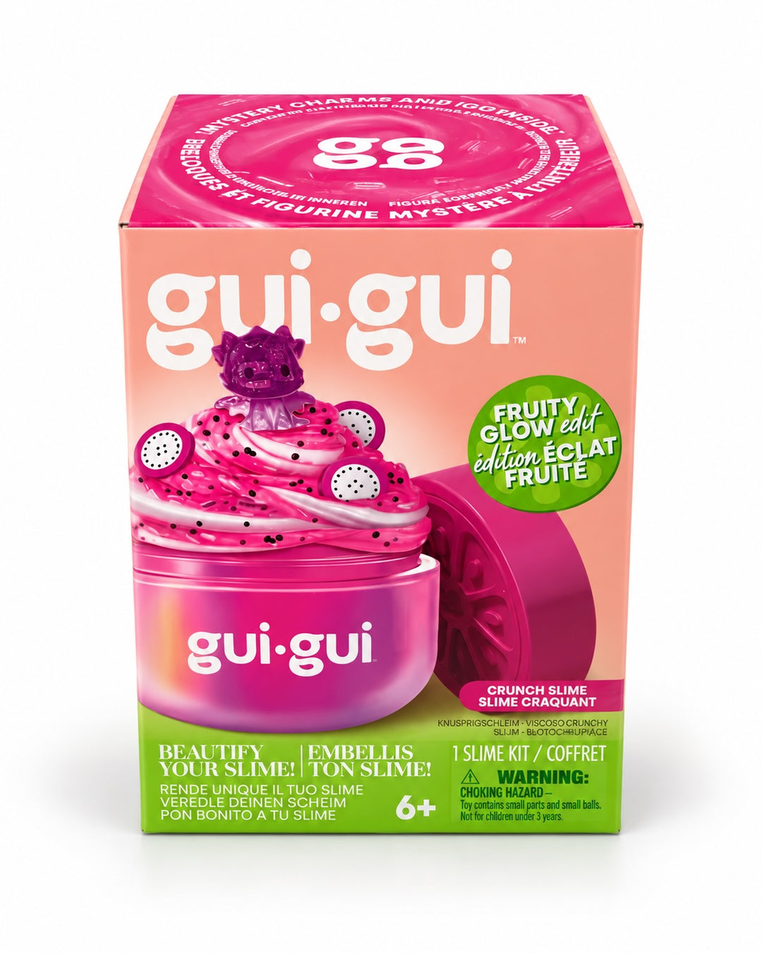 Kit de slime fruity glow edit six textures Gui-Gui Mlle et Coco