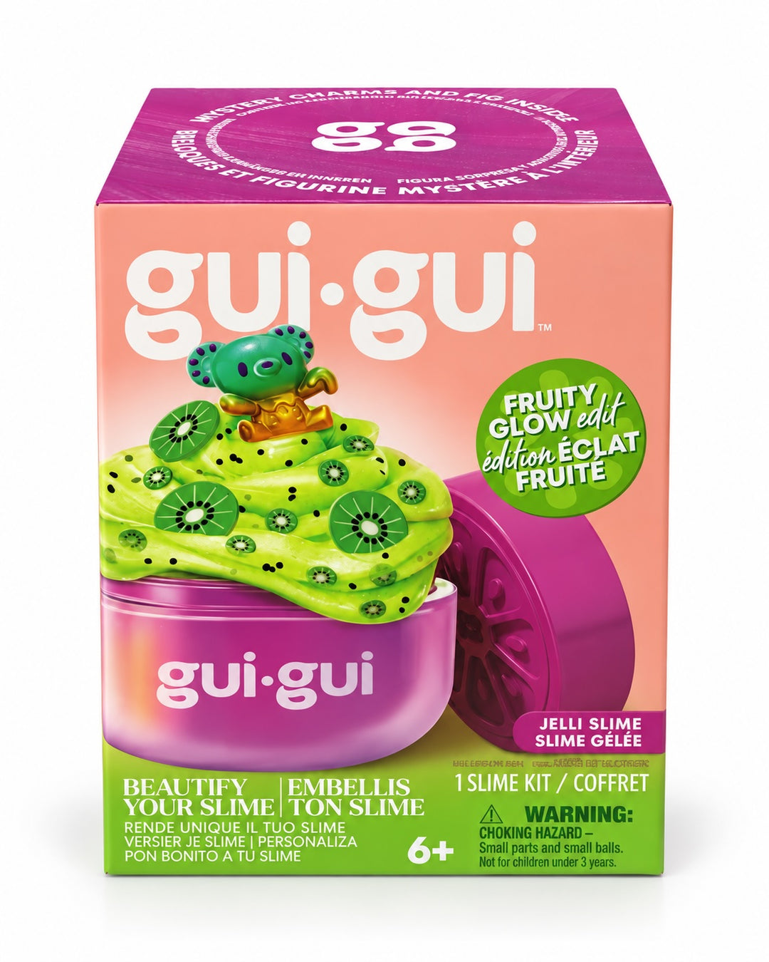 Kit de slime fruity glow edit six textures Gui-Gui Mlle et Coco