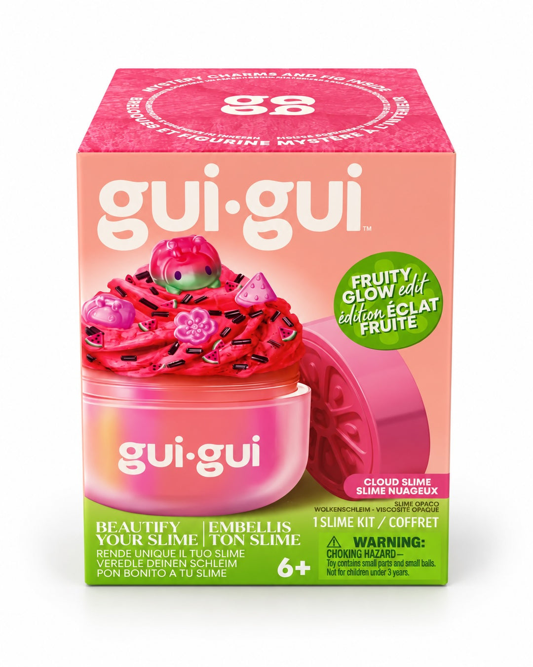 Kit de slime fruity glow edit six textures Gui-Gui Mlle et Coco