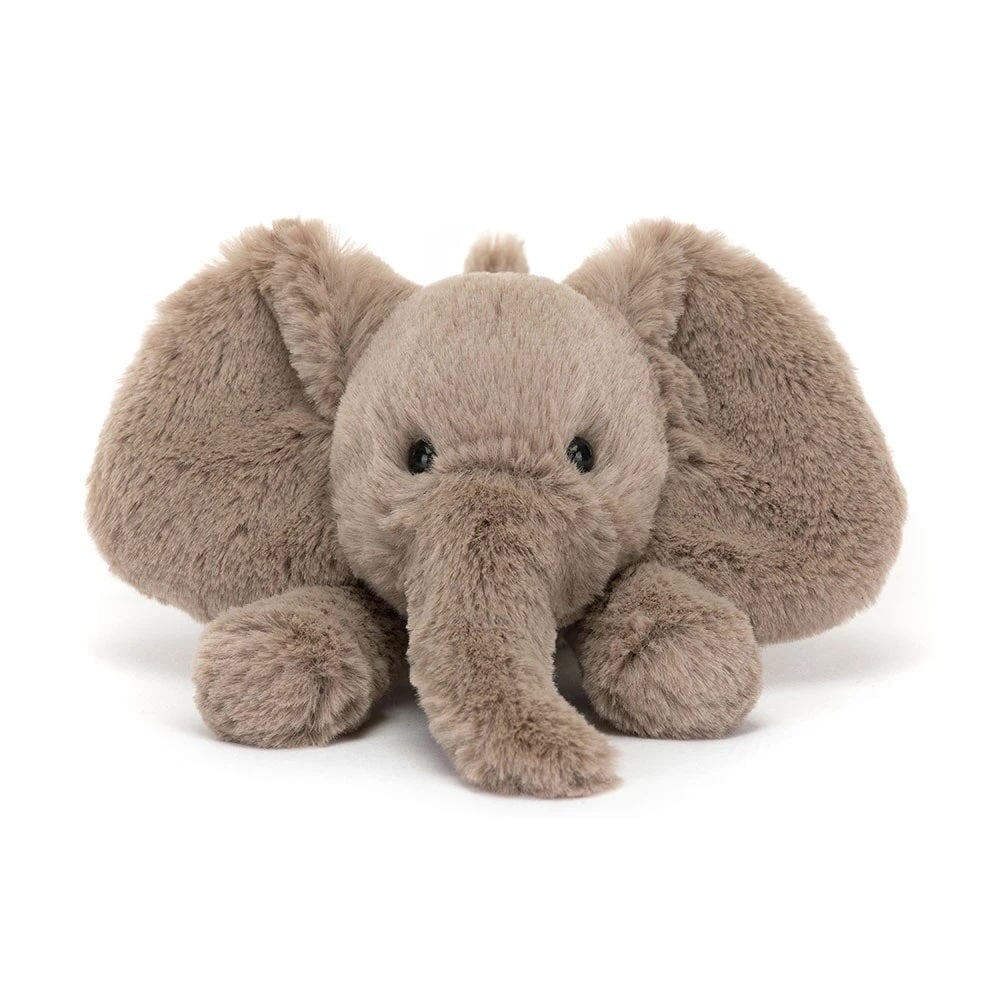 Peluche éléphant smuge minuscule Jellycat Mlle et Coco