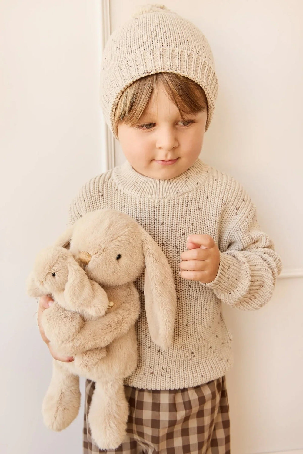 Peluche  Frankie lapin câlin et son bébé Snuggle Bunnies