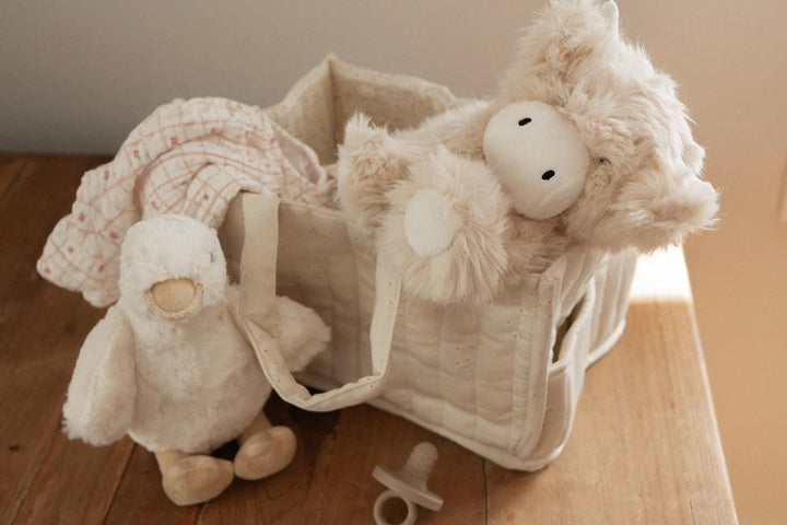 peluche vache Highland Snuggle Bunnies Mlle et Coco